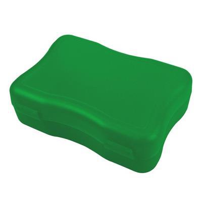 OBG.PUB - Boîte à goûter avec 2 fermetures clipsable Borgess Vert mélèse Boîte à goûter avec 2 fermetures clipsable Borgess Vert mélèse