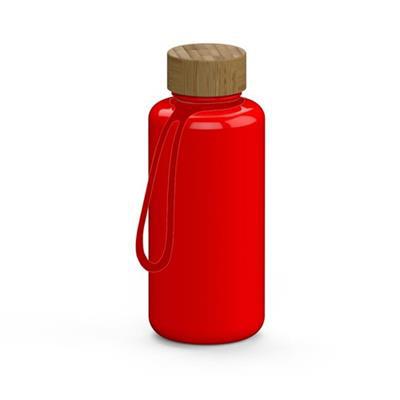 Gourde transparente 1L avec sangle en ABS Mélie Rouge