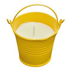 OBG PUB - Bougie en cire dans un petit seau en fer Compuke