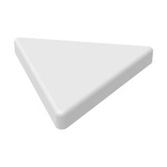 Magnet triangulaire attrayante en plastique Bermud