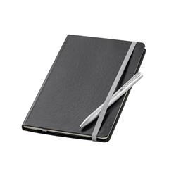 Carnet A5 avec stylo à bille en Aluminium Miraes