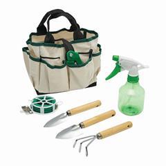 OBG PUB - Set d'outil de jardin dans un sac en toile Notaria