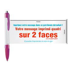 Stylo bannière déroulante Denver personnalisé