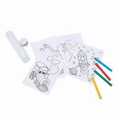 OBG PUB - Set de peinture en bois avec étui en plastique Mia