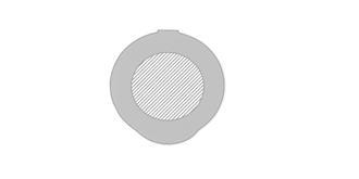 Écouteurs en matière plastique ABS Germian - Marquage Recto