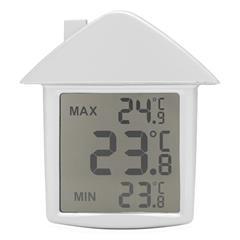 OBG PUB - Thermomètre en forme de maison en ABS Chateau