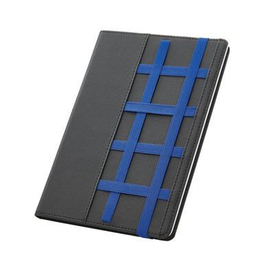 OBG.PUB - Carnet A5 à couverture rigide similicuir Kafuka Bleu Carnet A5 à couverture rigide similicuir Kafuka Bleu