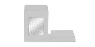 Porte-stylos multifonction carton recyclé Sondure - Impression Droite