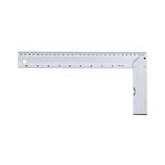 OBG PUB - Règle équerre en aluminium avec niveau Synesia