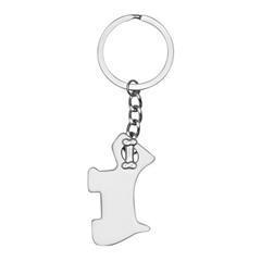 OBG PUB - Porte-clés forme chien en alliage de zinc Doggy