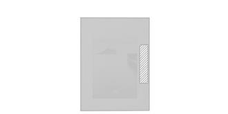 Cadre à photos en bois/verre durable Liban - Marquage branche droite