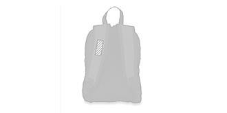 Sac à dos bicolore pour enfants en 600D Rorcet - Marquage branche droite