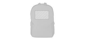 Sac à dos bicolore pour enfants en 600D Rorcet - Marquage Recto