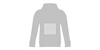 Sweat-shirt enfant unisexe en coton Pheni - Marquage Recto