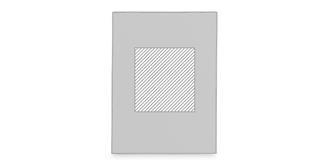 Porte-documents de format A4 en carton Pouze - Marquage Verso