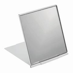 OBG PUB - Miroir de poche en aluminium en forme de carte Kim