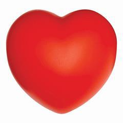 OBG PUB - Balle anti-stress en forme de cœur en PU Amora