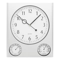 OBG PUB - Pendule avec thermomètre et hydromètre Alexandre