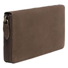 OBG PUB - Porte-monnaie pour femme en véritable cuir Maloya