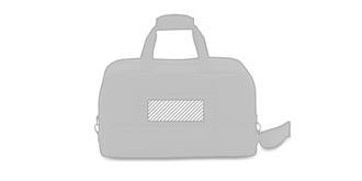 Sac de sport exécutif en polyester Zypers - Impression Poche