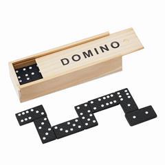 OBG PUB - Jeu de domino dans une boite en bois Chinohe