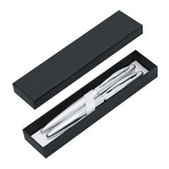 OBG PUB - Set d´écriture avec stylo roller en métal Ameloya