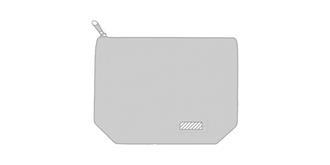 Trousse de toilette en synthétique Chick - Marquage Recto