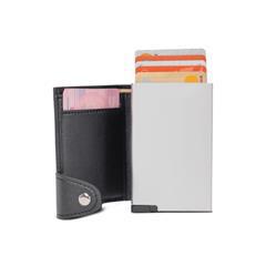 OBG PUB - Portefeuille avec porte-cartes en aluminium Pekya