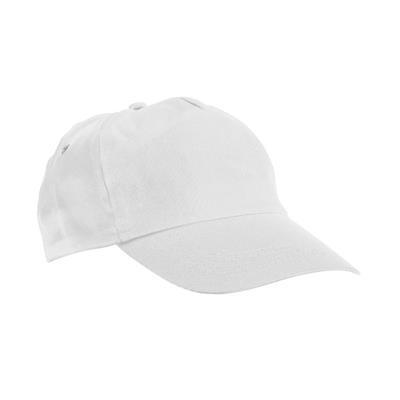 Casquette pour enfant en polyester Chalki Blanc