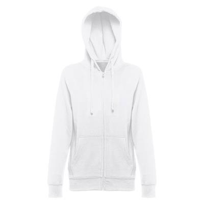 Sweat-shirt avec fermeture zippée Twoms Blanc