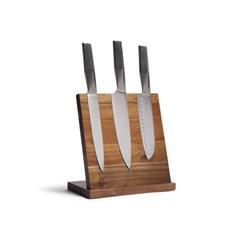 OBG PUB - Porte-couteau magnétique en bois naturel Gikera