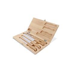 OBG PUB - Set de couteaux dans une boîte en bois Triokas