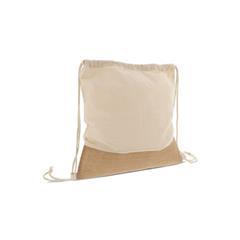 OBG PUB - Sac à cordon en jute avec cordons en coton Salios