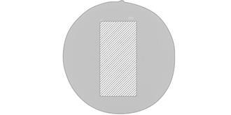 Ballon de plage gonflable en PVC Picon - Marquage Verso