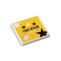 OBG PUB - Taquin puzzle blanc carré en HIPS Besiktaze