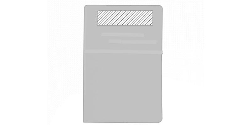 OBG.PUB - Carnet A5 en similicuir avec pages doux Rootis - Impression Haut Carnet A5 en similicuir avec pages doux Rootis - Impression Haut