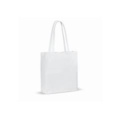 OBG PUB - Sac shoping en coton recyclé avec soufflet Layone