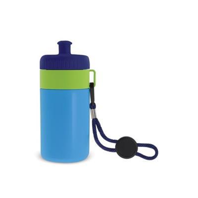 Bouteille de sport bicolore 500 ml en PP Tokane Multicouleur