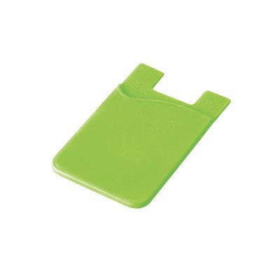 Porte-cartes en silicone pour smartphone Shurley Vert