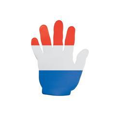 Main pour les supporters des Pays-Bas en EVA Nedyn