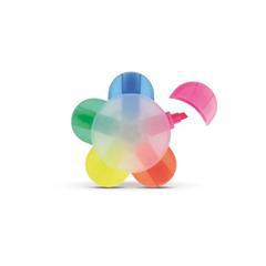 OBG PUB - Surligneur en forme de fleur avec 5 couleurs Nizai