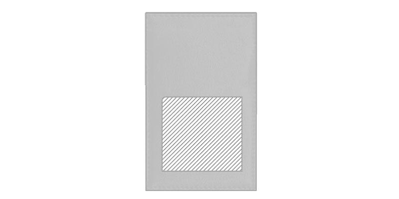 OBG.PUB - Porte-cartes en cuir avec blocage RFID Kutch - Marquage Verso Porte-cartes en cuir avec blocage RFID Kutch - Marquage Verso