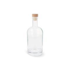 OBG PUB - Bouteille d'eau 500 ml en verre et en bois Pakre