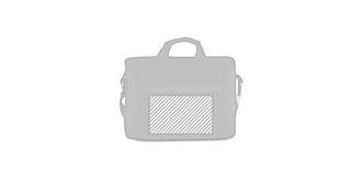 Sacoche multifonction en 600D style bicolore Solé - Marquage Recto