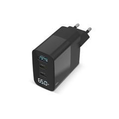 OBG PUB - Chargeur mural 65 W avec écran LED en ABS Sidony