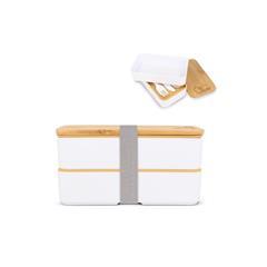 OBG PUB - Boîte à lunch en plastique et Bambou Bénilo