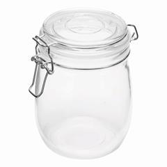 OBG PUB - Bocal de conservation 750 ml en verre robuste Sino