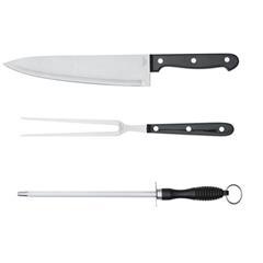 OBG PUB - Set couverts à trancher en acier inoxydable Abelin