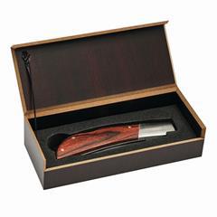 OBG PUB - Canif élégant avec manche en bois robuste Saviors