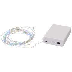 Guirlande activée de 50 LED en ABS Pulsaro